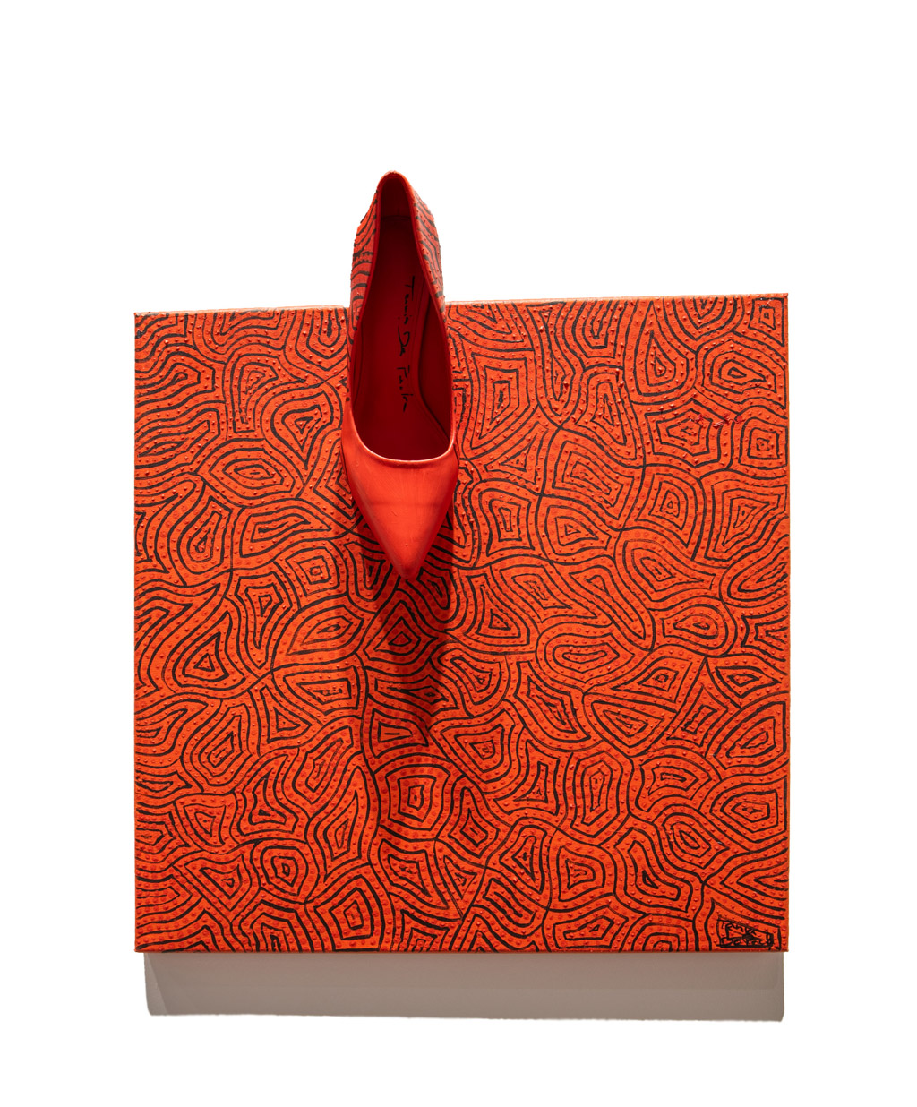 Passion incarnée dans le rouge